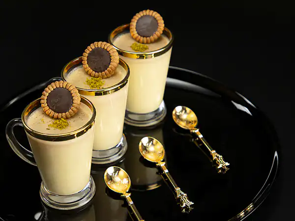 ایده تزیین دسر لیوانی
