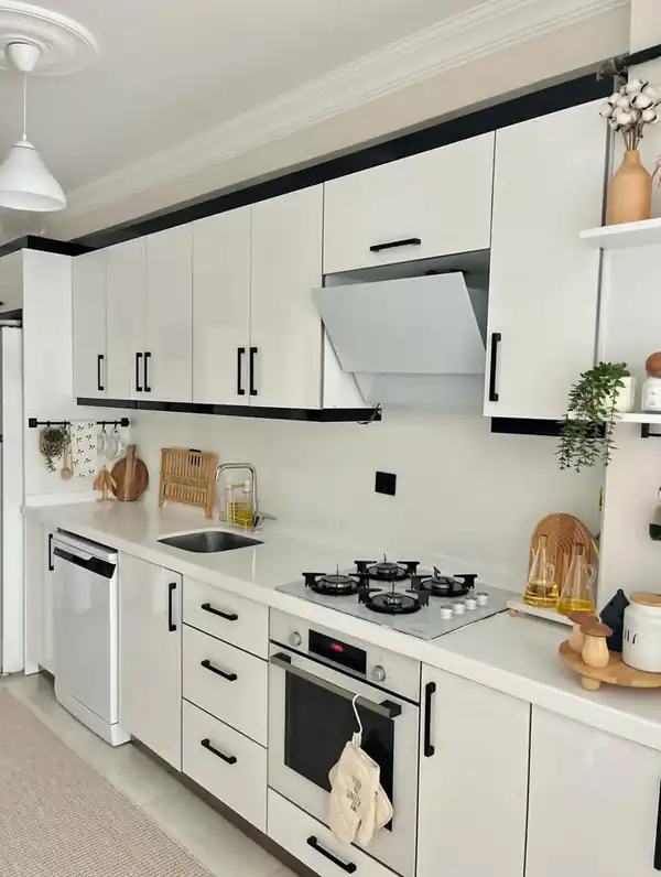 جدیدترین چیدمان آشپزخانه عروس لاکچری