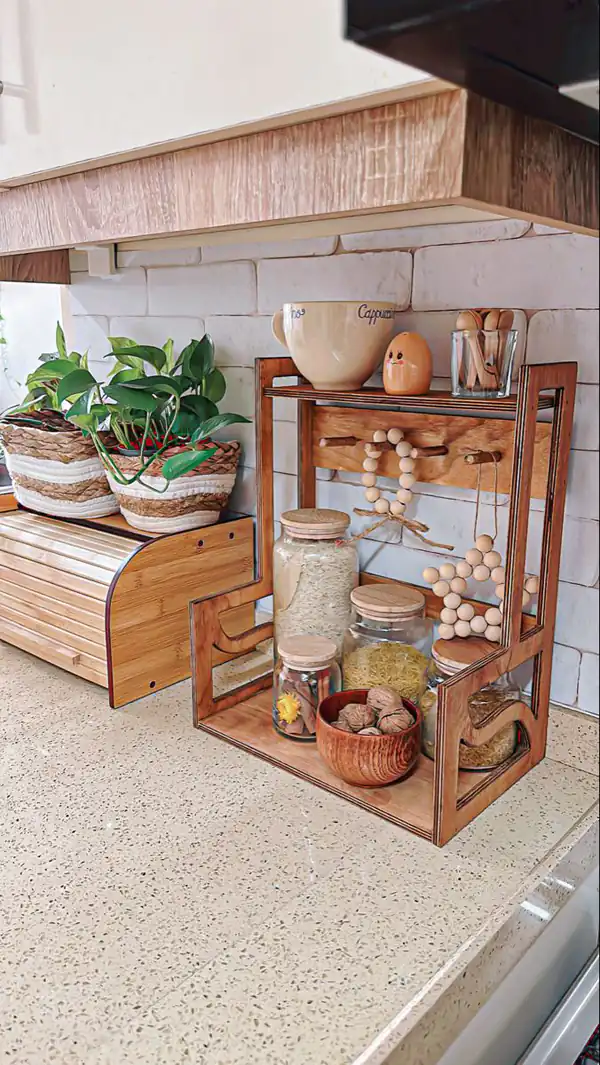 جدیدترین چیدمان آشپزخانه عروس لاکچری