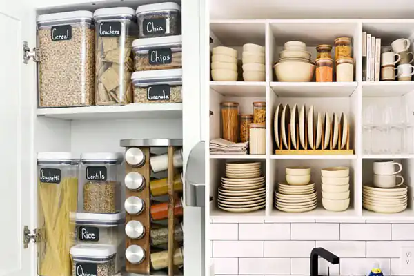 جدیدترین ترفند چیدمان کابینت آشپزخانه برای نظم دهی بهتر