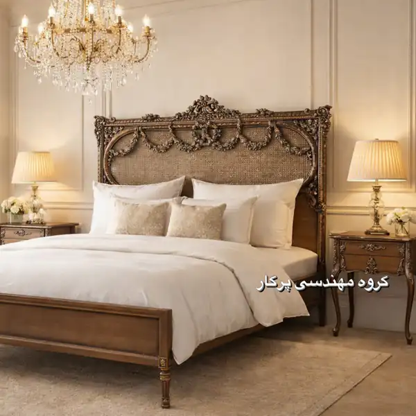 جدیدترین مدل سرویس خواب چوبی