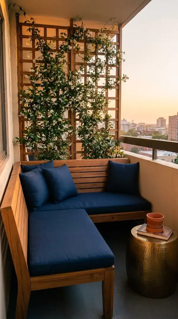 مدل چیدمان تراس آپارتمان