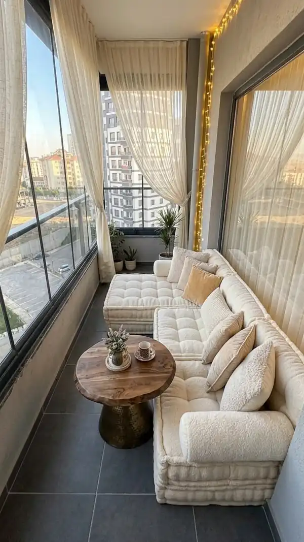 مدل چیدمان تراس دراز