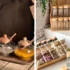 مدل جا ادویه کنار گاز با طرح های کاربردی و ساده