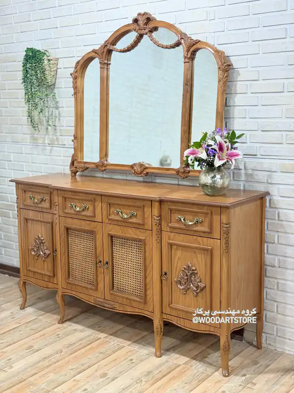 مدل کنسول چوبی سلطنتی