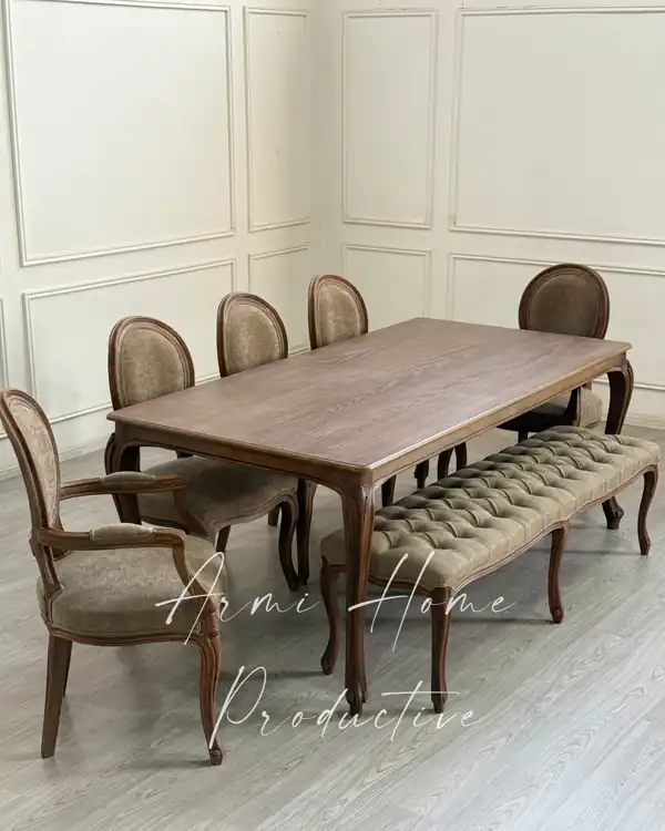 مدل میز غذاخوری چوبی