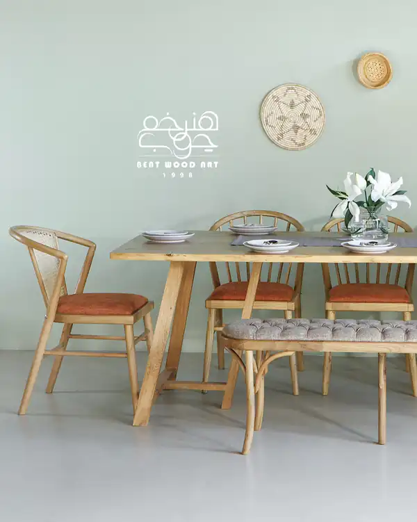 مدل میز غذاخوری چوبی