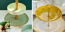 مدل شیرینی خوری جدید و شیک با طرح های سرامیکی و چوبی