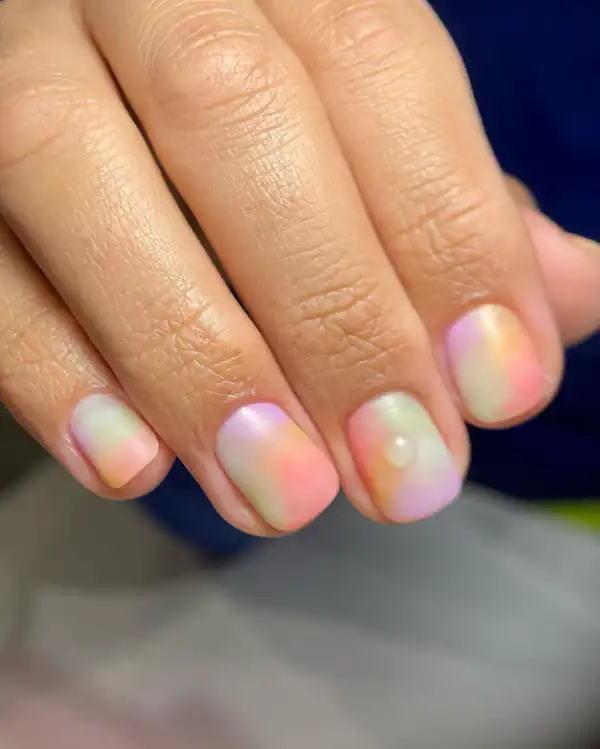 طرح ناخن شیک و باکلاس آمبره