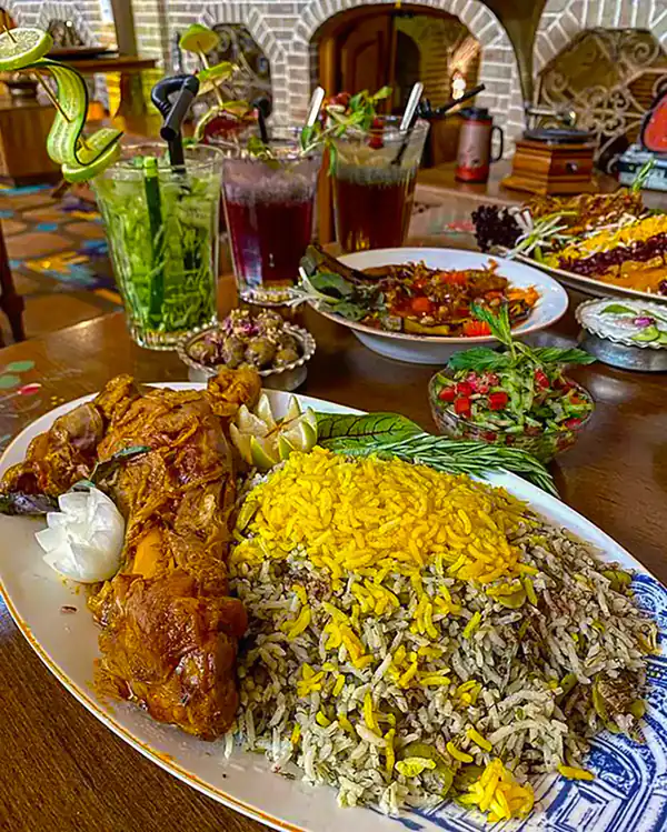 تزیین باقالی پلو جدید
