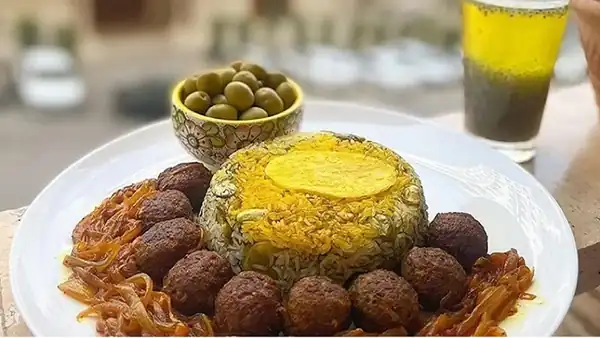 تزیین باقالی پلو جدید