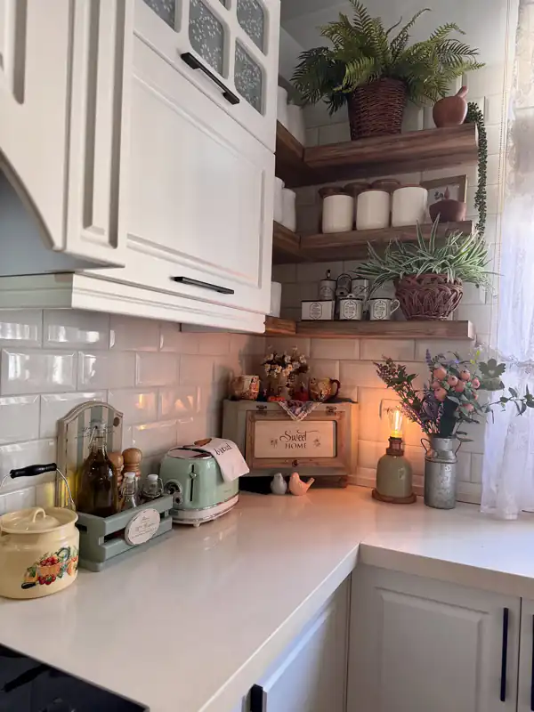 تزیین روی کابینت برای جهیزیه