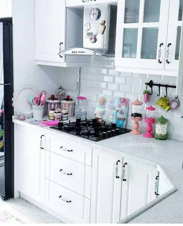 تزیین روی کابینت خاص