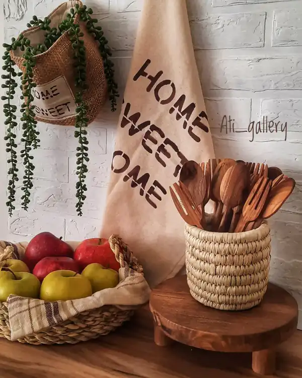 وسایل آشپزخانه پارچه ای عروس