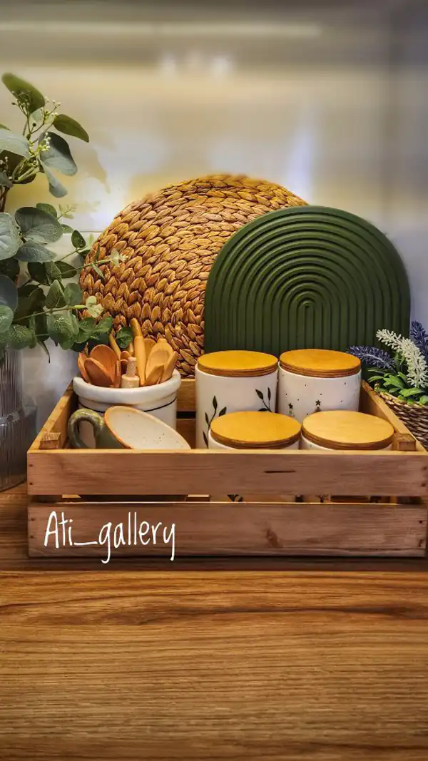 وسایل چوبی آشپزخانه