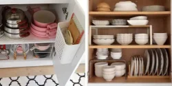 چیدمان داخل کابینت برای ایده و نظم دهی حرفه ای