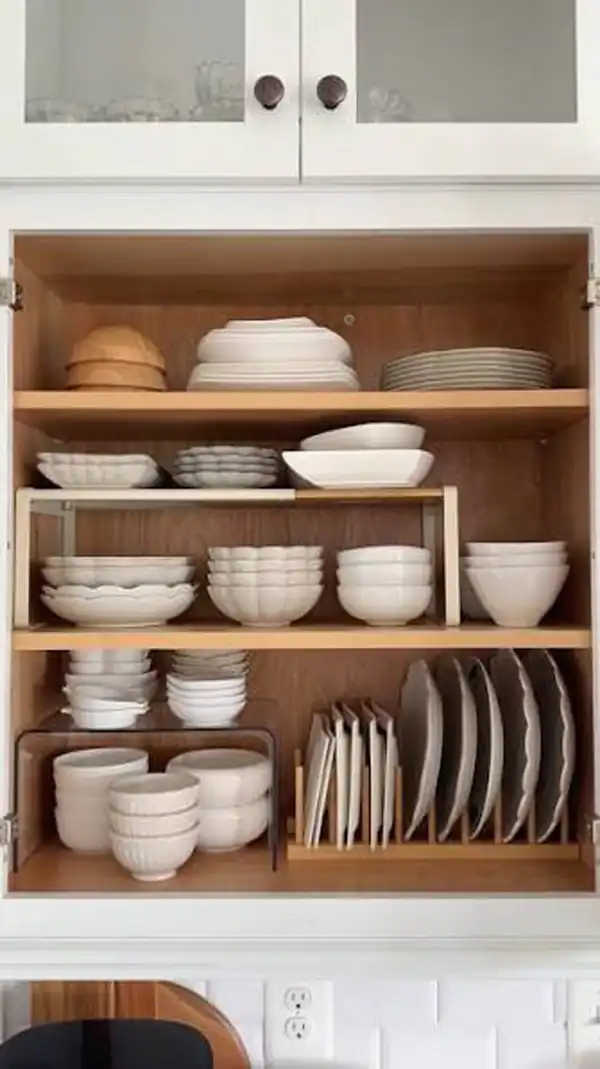 چیدمان داخل کابینت برای ایده
