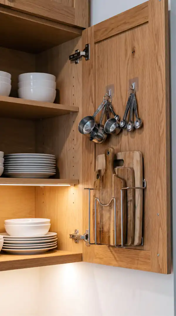 چیدمان داخل کابینت مدرن