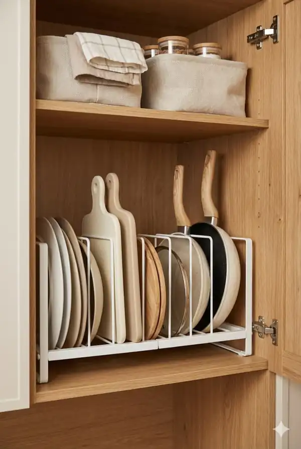 چیدمان داخل کابینت مدرن