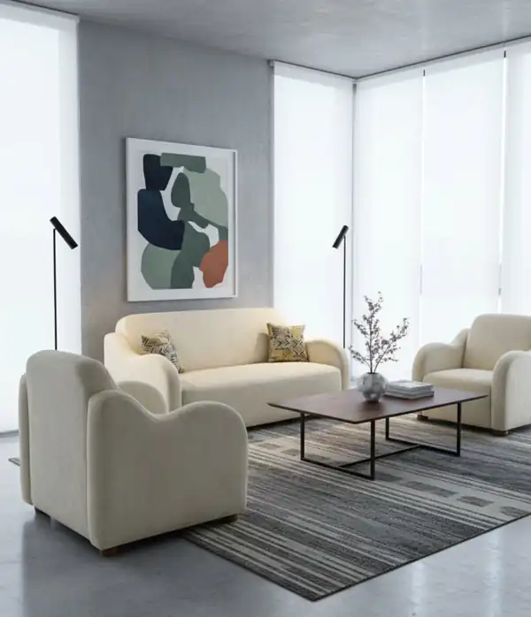 چیدمان مبل در پذیرایی