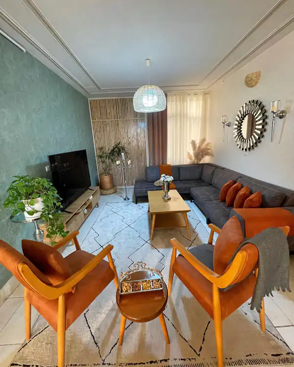 چیدمان مبل در پذیرایی