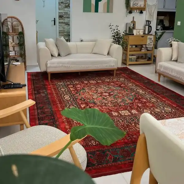 چیدمان مبل حال مستطیل