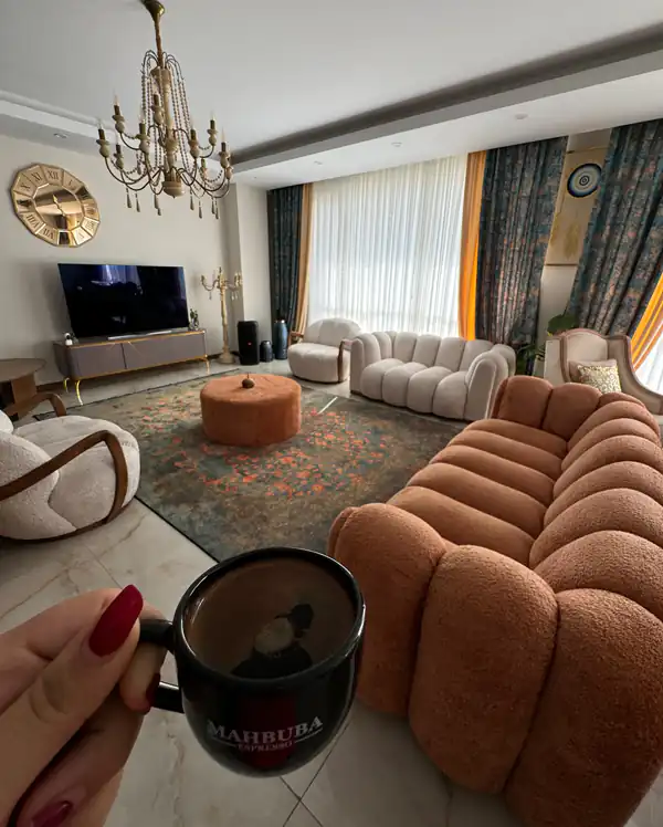 چیدمان مبل جلوی تلویزیون