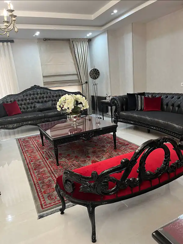 چیدمان مبل تو خونه مستطیلی