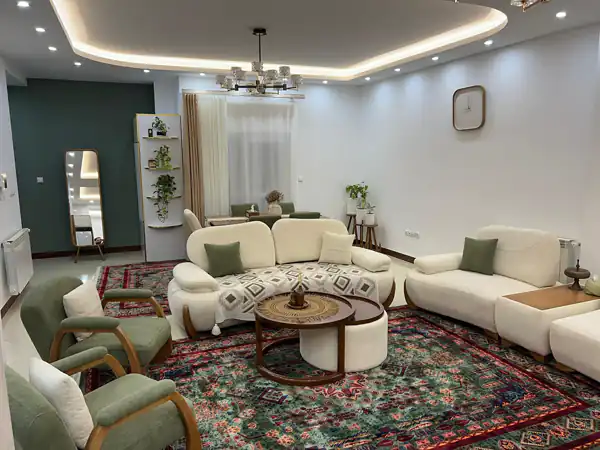 چیدمان مبل تو خونه مستطیلی