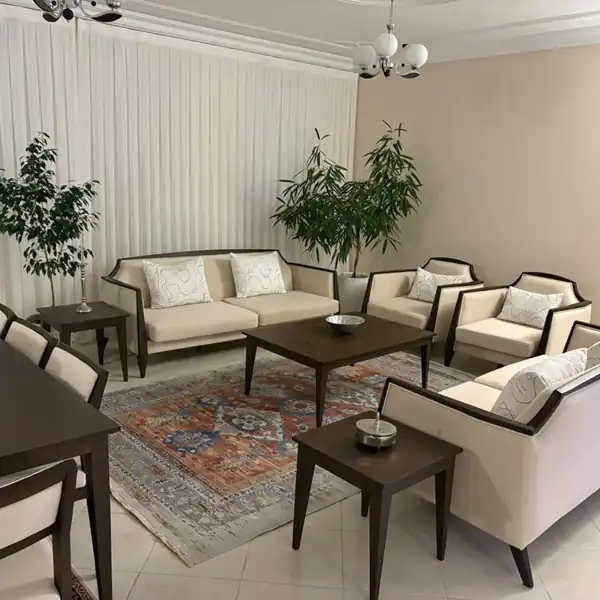 چیدمان مبل تو خونه مستطیلی