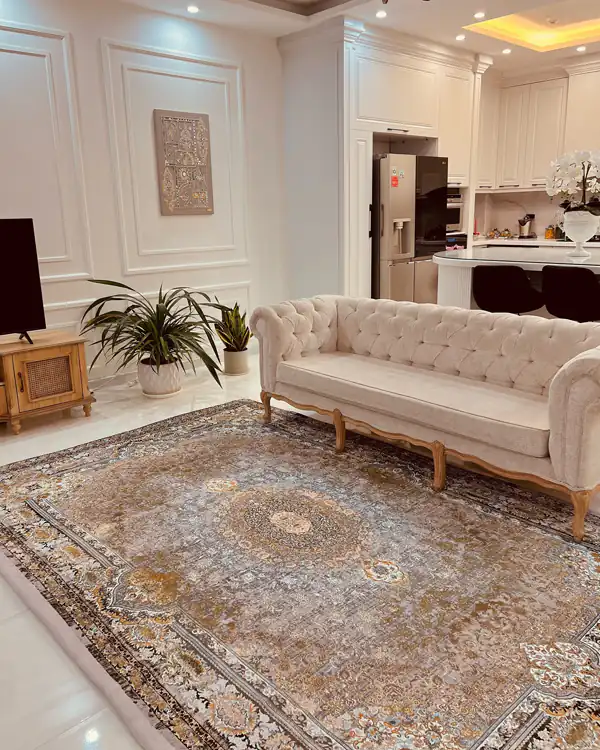 چیدمان پذیرایی بدون پنجره