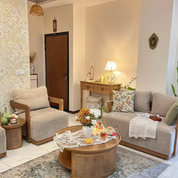 چیدمان پذیرایی جدید