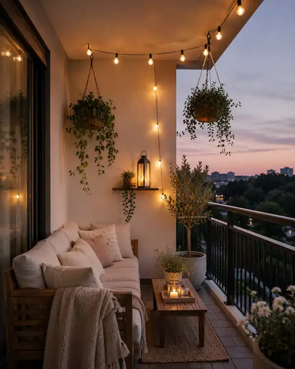 دکوراسیون بالکن شیک و خاص