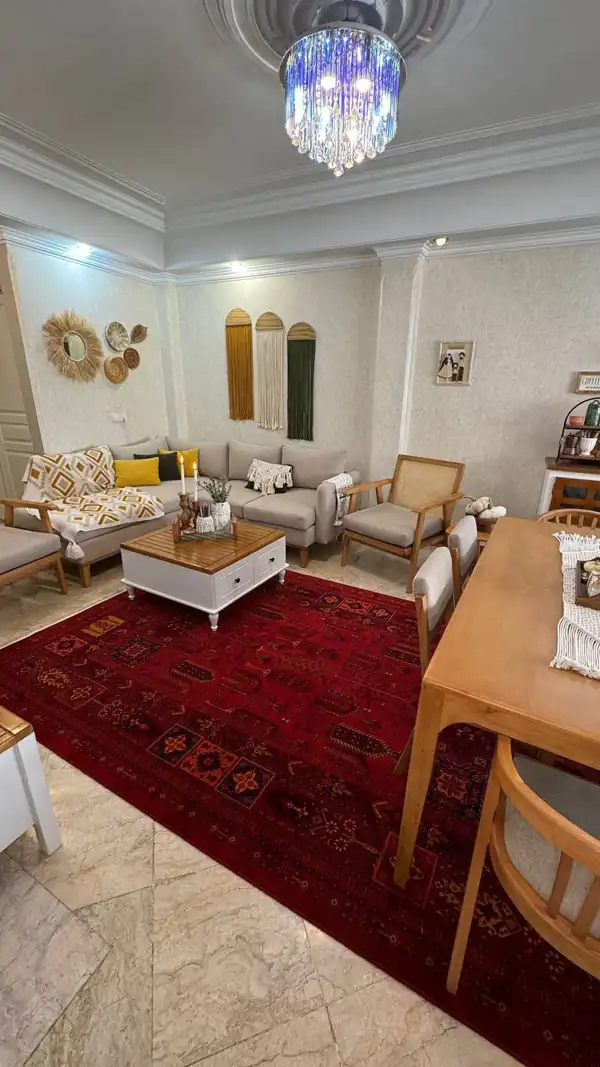 دکوراسیون پذیرایی ۵۰ متری