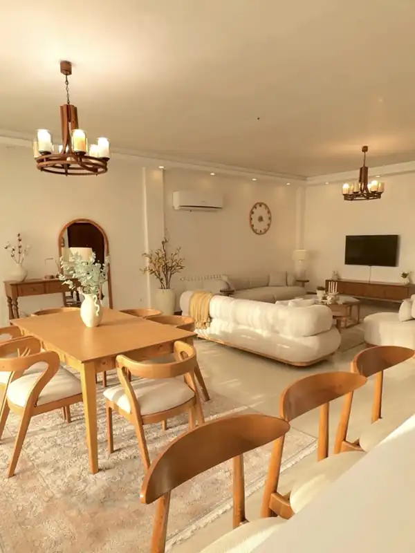 دکوراسیون پذیرایی ۵۰ متری