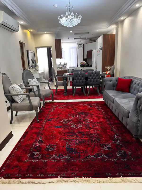 دکوراسیون پذیرایی ۵۰ متری