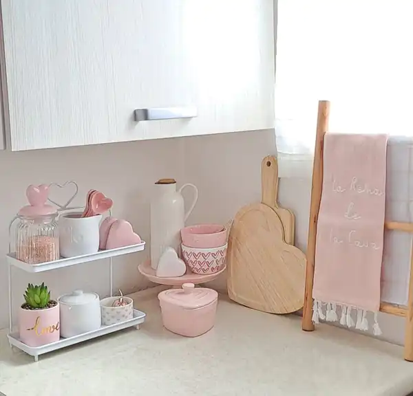 ایده برای تزیین روی کابینت