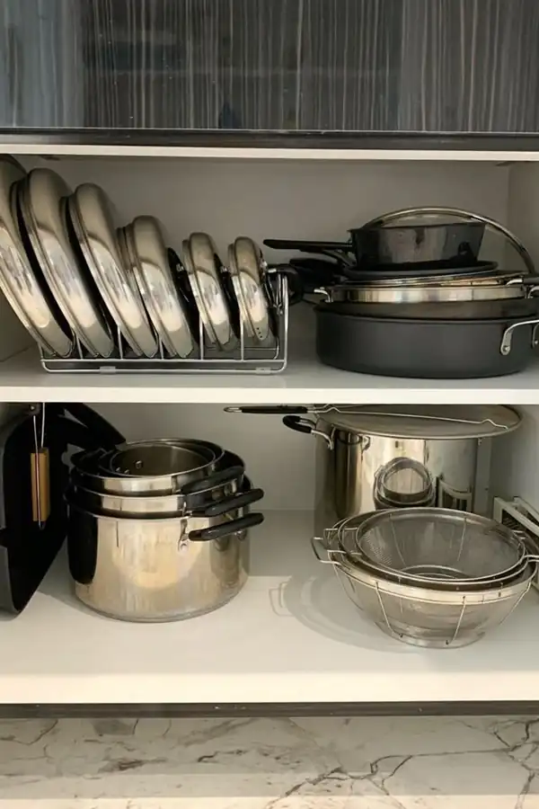 ایده چیدمان داخل کابینت جدید