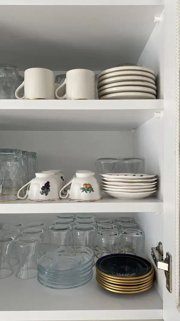 ایده چیدمان داخل کابینت جدید