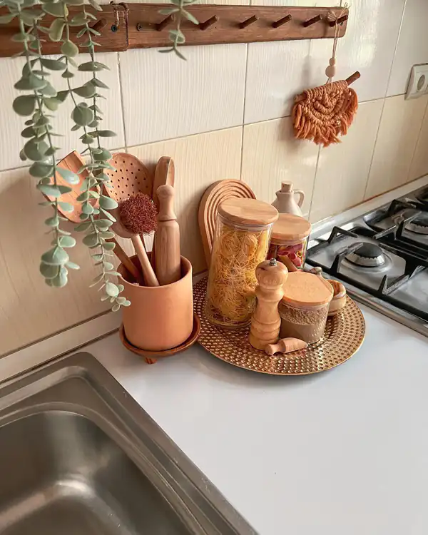 ایده چیدمان کنار گاز
