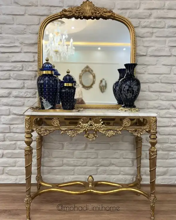 ایده چیدمان روی کنسول
