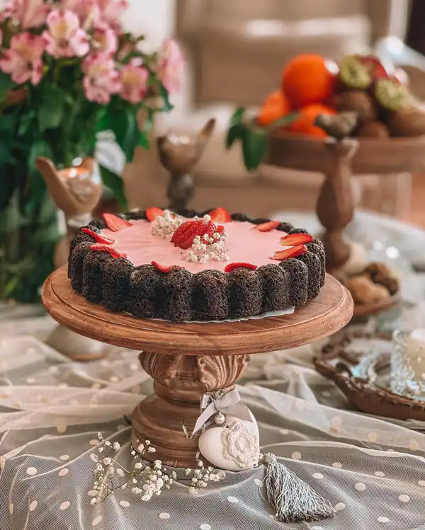 ایده تزیین کیک تولد شکلاتی