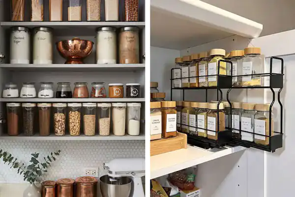 چیدمان ادویه و حبوبات در کابینت چیدمان جا ادویه روی کابینت کابینت ادویه نی نی سایت چیدمان ادویه جات آشپزخانه مدل جا ادویه ای داخل کابینت ام دی اف چیدمان جا ادویه کشویی