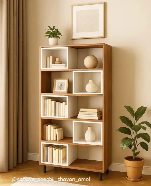 جدیدترین مدل کتابخانه برای پذیرایی