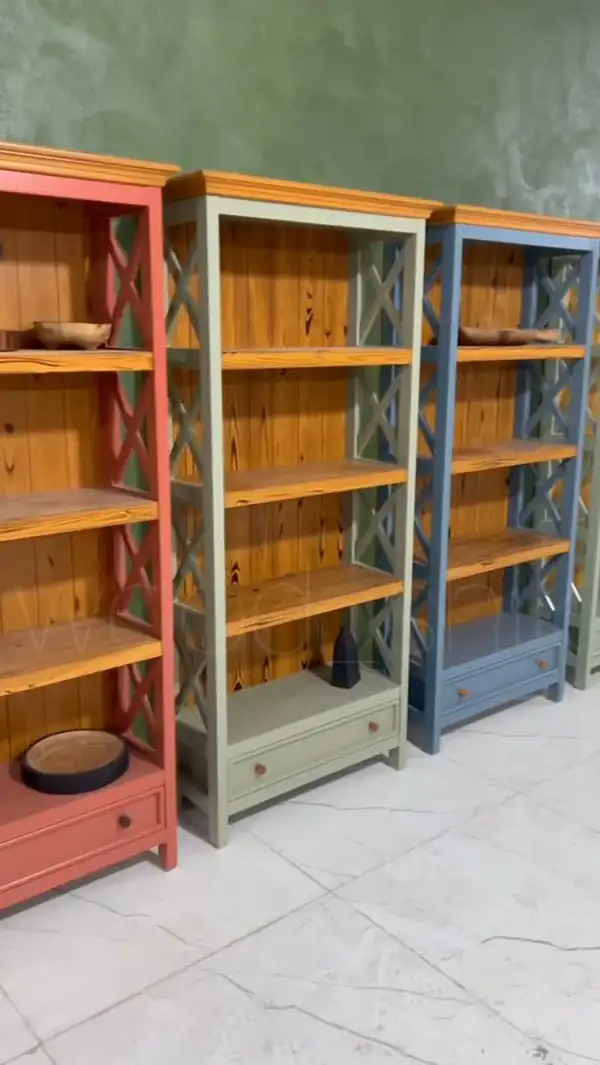جدیدترین مدل کتابخانه برای پذیرایی