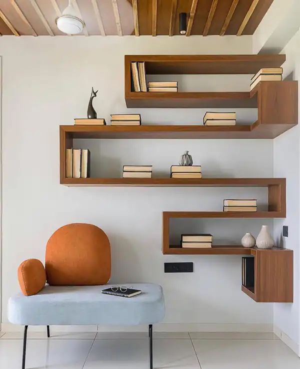 جدیدترین مدل کتابخانه دیواری