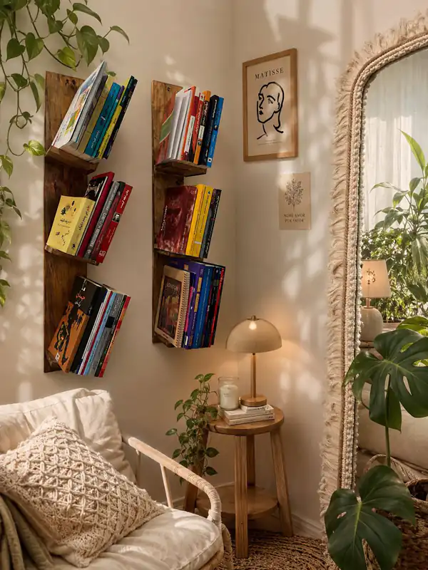 جدیدترین مدل کتابخانه دیواری