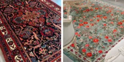 جدیدترین مدل فرش برای عروس با طرح و رنگ های جذاب