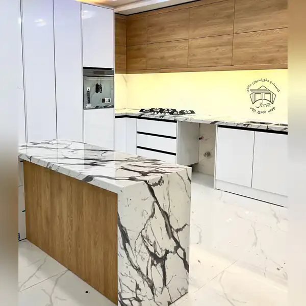 مدل آشپزخانه مستطیل