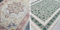مدل فرش جدید رنگ روشن برای پذیرایی خانه عروس